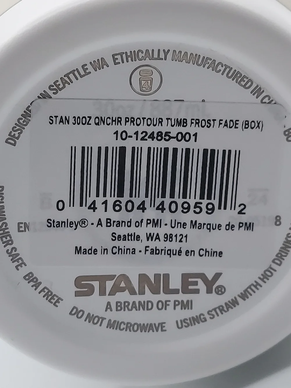 Stanley The Quencher ProTour Flip Straw Tumbler | 30 OZ - Frost Fade